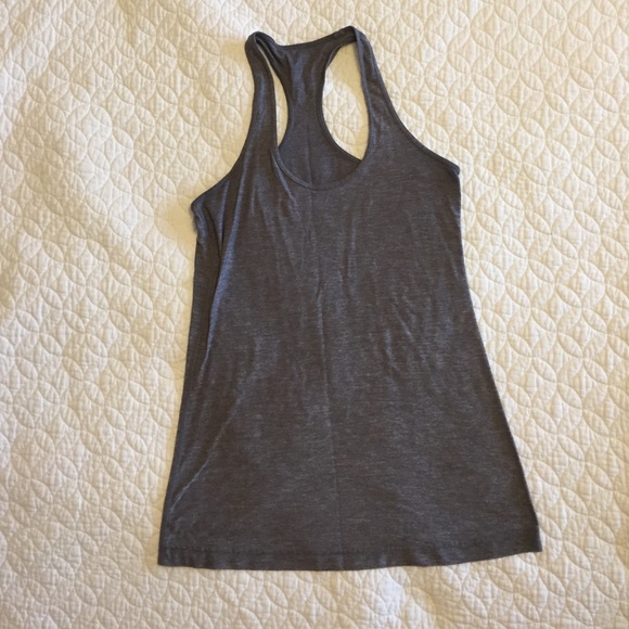 lululemon athletica Tops - Lululemon Size 8 Gray Tank Top